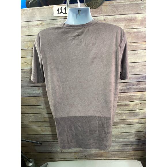 Kenneth Cole Shirt Mens Size XL Color Purple Active Stretch UPF 50+ Tech S/S Tee - Picture 2 of 9